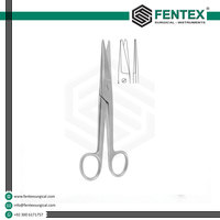 Mayo-Noble 16.5 cm Ciseaux Gynécologiques Droit 6 1/2 "Bandage Couronne Dissection Ciseaux Diamant pour Mariages Anniversaires