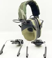 Cache-oreilles électroniques directs d'usine pour la protection auditive Réduction du bruit avec microphone pour la protection auditive