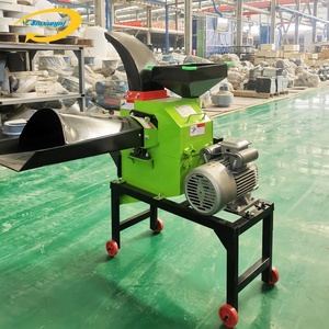 Animale <span class=keywords><strong>di</strong></span> alta qualità <span class=keywords><strong>di</strong></span> Alimentazione Sfregamenti Cutter mini pula taglierina macchina - Product Image 3