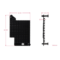 Carte d'extension officielle Raspberry Pi 5 AI HAT+ 2 40 TOPS Hailo-10H NPU avec 8 Go de RAM