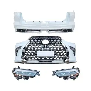 Parachoques de coche de alta calidad que giran para Lexus Design Car Bumpers Body Kit para To Yo Ta 4 Runner 2010-2021
