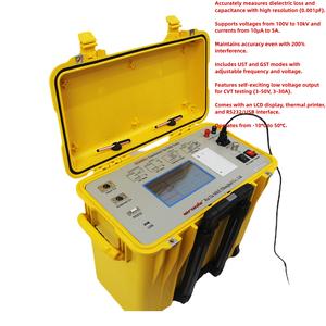 <span class=keywords><strong>Tan</strong></span> <span class=keywords><strong>Delta</strong></span> Messgerät - RD6000A Verlustfaktor- und Tangenten-<span class=keywords><strong>Delta</strong></span>-Testgerät für Leistungstransformator-Kapazität - Product Image 4