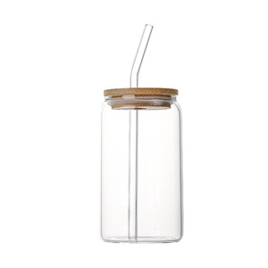 <span class=keywords><strong>Verres</strong></span> à boire réutilisables au design nordique avec couvercles en bambou et pailles en verre - Lavables au lave-vaisselle - <span class=keywords><strong>Verres</strong></span> pour café glacé, thé et bière - Product Image 5