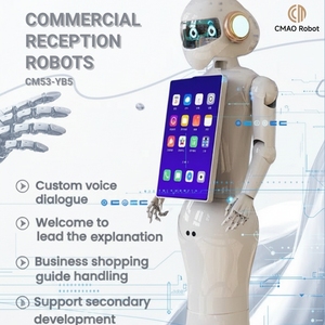 Robot de Limpieza para Salas de Exposiciones, Control Remoto Android, Navegación Lidar, Pantalla Táctil de 19 Pulgadas, 40 kg Neto, 12 Horas de Funcionamiento Secundario - Product Image 2