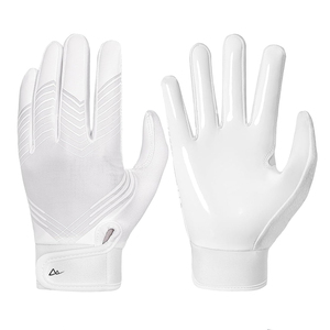 Gants de football américain en cuir de haute qualité à prix raisonnable, vente chaude, faible MOQ, personnalisables - Product Image 1