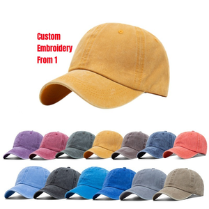 Sombrero de béisbol de vaquero americano, sombrero clásico de algodón para papá, sombrero liso ajustable, Snapback, tamaño Unisex para adultos, 57-60 <span class=keywords><strong>Cm</strong></span> - Product Image 3
