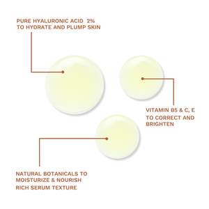 Suero de vitamina C <span class=keywords><strong>20</strong></span>% con ácido hialurónico, suero para el cuidado de la piel, reductor de líneas finas y arrugas, marca privada - Product Image 3