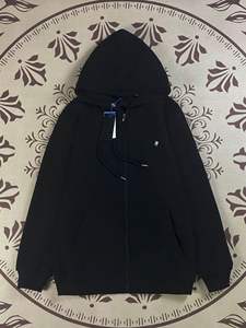 <span class=keywords><strong>Felpa</strong></span> Pullover Personalizzata da <span class=keywords><strong>Uomo</strong></span> con <span class=keywords><strong>Cappuccio</strong></span> in Cotone Stile RandL Oversize con Ricamo R a Tinta Unita di Marca - Product Image 1