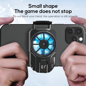 MEMO DLA3 Competitive Cooling Fan Mobile Phone LED Display Portable Gaming Phone Cooler with Blue Light - Product Image 4
