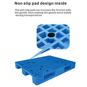 <span class=keywords><strong>Pallet</strong></span> in Plastica Industriale Impilabile 1200x1000x150mm con Rinforzo in Acciaio - Product Image 3