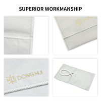 Eastsunshine Offre Spéciale OEM Personnalisable Logo15 * 15cm Enveloppe Rabat Luxe Velours Pochette Haute Qualité Cadeau Promotions Bijoux Pochette