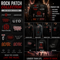 Badge personnalisé DIY avec broderie Street Fashion, groupe de rock Dream Theater