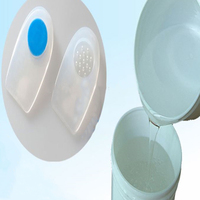 Qualité Médicale douce Pied Santé absorption des Chocs Talon soutien RTV-2 Caoutchouc De Silicone Liquide Pour La Fabrication De Semelles Intérieures