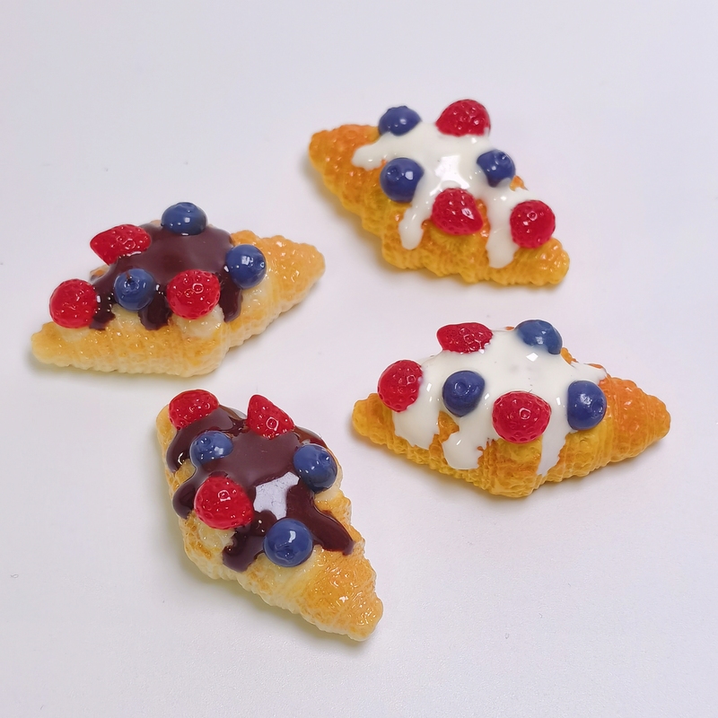 Mini Kawaii Chocolate Chip Cookies Resin