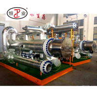 Calentador Eléctrico de Circulación de Aceite Crudo de Alta Precisión y Acero Inoxidable Hengye, en Plataforma Móvil, para Reducción de Viscosidad