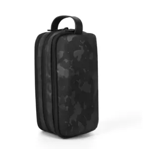 WiWU Wholesale Traveling Bags Tech Organizer Case Tech Pouches Black Green Color Salem Travel Pouch for electronic accessories