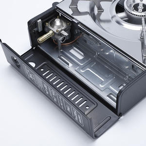 Remise raide cuisinière à <span class=keywords><strong>gaz</strong></span> butane 2 brûleurs qualité <span class=keywords><strong>camping</strong></span> en plein air cuisinière à <span class=keywords><strong>gaz</strong></span> portable avec grill - Product Image 4