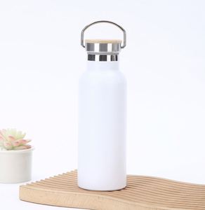 Bouteille d'eau sport en acier inoxydable à double paroi isolée avec poignée et couvercle anti-fuite sous vide – Idéale pour les voyages et comme cadeau - Product Image 3