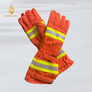 Guantes para Combatir Incendios Forestales SLST-ZKL35-1A: Resistentes al Fuego y a los Cortes para Rescate en Incendios y Operaciones de Emergencia - Product Image 1