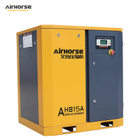 Compresseur d'air à vis rotatif de haute qualité 11KW/15HP 8Bar, moteur refroidi par air, économie d'énergie, entraînement direct, durable, réservoir de 500L/1000L