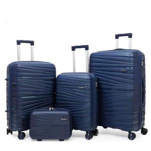 <span class=keywords><strong>Precio</strong></span> de fábrica mejor 3 piezas 20 24 28 pulgadas TSA cerraduras PP equipaje bolsa de viaje Spinner duro llevar sin rotura trolley case - Product Image 4
