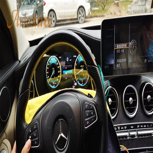 Tableau de bord numérique virtuel pour Mercedes Benz <span class=keywords><strong>C</strong></span> W205 GLC X205 2015-2019 Lecteur multimédia de voiture Tableau de bord Compteur de vitesse Écran - Product Image 5