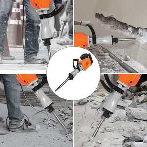 Marteau démoliteur électrique robuste 2200W - Ciseaux de démolition portables pour <span class=keywords><strong>béton</strong></span>, pour travaux de construction murale - Product Image 6