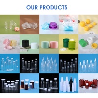 Vente en gros de flacons pulvérisateurs cylindriques en plastique PET transparent de 10 ml, 20 ml, 30 ml, 50 ml, 100 ml avec pompe pulvérisatrice et bouchon à vis pour les soins de la peau