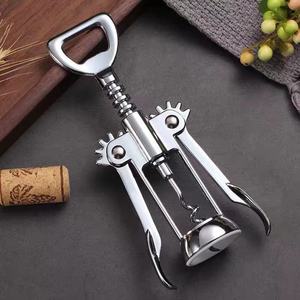Tùy Chỉnh Rượu Vang Mở Thép Không Gỉ Cánh Corkscrew Rượu Vang Mở Chai Đa Chức Năng Chai Mở - Product Image 3