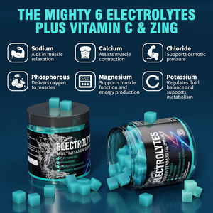 Biocaro Suppléments à base de plantes Poudre d'électrolyte Bonbons gommeux Force du corps Gommes d'électrolyte alimentaire - Product Image 3