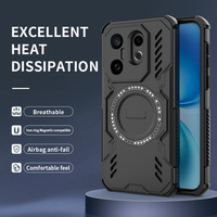 Coque arrière magnétique sans fil anti-chute de marque Cooling pour VIVO V50 X200 FE Y19 Y29 Y300 Pro Y400 Pro (vente en gros)