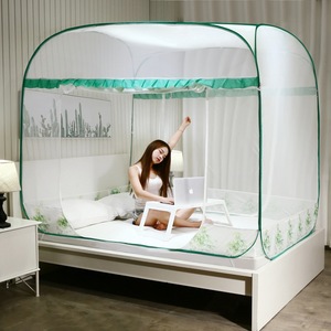 Mosquitero <span class=keywords><strong>para</strong></span> Cama Grande de 3 <span class=keywords><strong>Puertas</strong></span>, Apertura Automática, Instalación Automática, 3 Lados con <span class=keywords><strong>Puertas</strong></span>, Dosel <span class=keywords><strong>para</strong></span> Cama de 3 <span class=keywords><strong>Puertas</strong></span> - Product Image 3