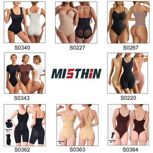 Đồ tạo dáng toàn thân có logo tùy chỉnh, độ nén cao, kiểu dáng Colombia, giúp thon gọn, định hình cơ thể, kiểm soát vùng bụng dành cho nữ - Product Image 2