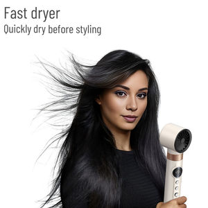 <span class=keywords><strong>Secador</strong></span> de pelo de salón profesional efecto <span class=keywords><strong>Coanda</strong></span> de alta velocidad 6 en 1 Motor BLDC iónico 1200W 3 velocidades multifuncional Multi Styler - Product Image 4