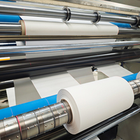 Machine de découpe et de refendage de rouleaux entièrement automatique, vitesse maximale 450 m/min, précision 0,2 mm, système de guidage de ruban CCD intégré, PLC