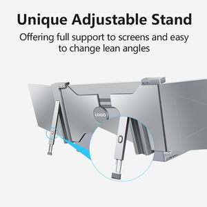 14 इंच fhd ips पोर्टेबल मॉनिटर लैपटॉप प्लग पर लटका हुआ है और लैपटॉप के लिए रिट्रेटेबल स्टैंड फास्ट डस्ट डुअल विस्तारित स्क्रीन - Product Image 5