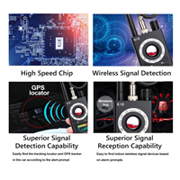 Détecteurs d'Appareils Photo Anti-Espion, Détecteur de Bugs, Détecteur GPS, Chercheur de Caméras K18