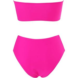 FOXA Women Bandeau <b>Bikini</b> 2 Piece <b>Set</b> Stretch Cheeky Swimwear - Product Image 5