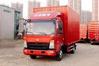 Camion de fret miniature Howo 4x2 LHD/RHD de haute qualité, 3 tonnes, 5 tonnes, ailes latérales, Euro 2/3/4/5/6, camionnette en vente