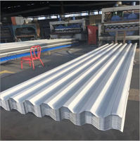 Tôles ondulées galvanisées prépeintes directement de l'usine, forme trapézoïdale, type IBR DX51D PPGI, pour toiture en acier corrugué