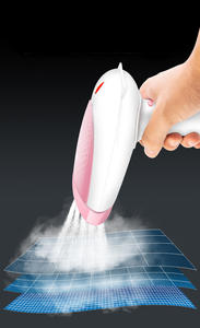 衣類用折りたたみ式スチームアイロン旅行用ミニハンドヘルドガーメントスチーマーおよび衣類用ホームスチームリンクルリムーバー - Product Image 4