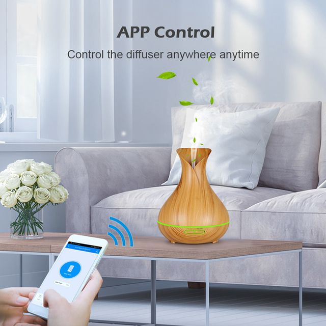 Unique Products to Sell Smart Essential Oil Scent Aromatherapy Ultrasonic Wifi Aroma Diffuser