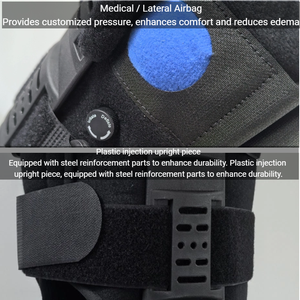 <span class=keywords><strong>Bota</strong></span> Ortopédica Neumática Personalizada para Rehabilitación, <span class=keywords><strong>Bota</strong></span> <span class=keywords><strong>Corta</strong></span> de 11 Pulgadas para Caminar, Soporte para Caminar, <span class=keywords><strong>Bota</strong></span> Ortopédica con Cámara de Aire - Product Image 3