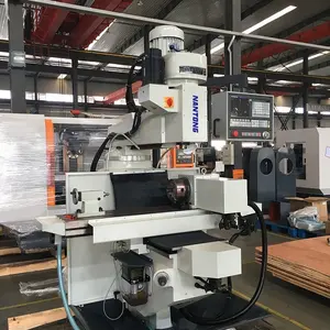 Nantong máquinas de fresagem cnc vertical com cortador e guias lineares