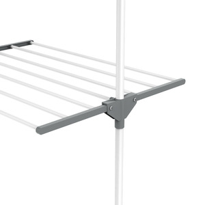 Professional 16.5M With Wheels Foldable Bathroom 3 Tier <strong>Folding</strong> Cloth Drying Outdoor Dryer Rack <strong>Clothes</strong> <strong>Airer</strong> - Product Image 5