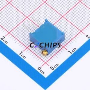 ตัวต้านทาน/โพเทนชิโอมิเตอร์แบบปรับได้สำหรับ3296X-504-LF ผ่านชิ้นส่วนรู (THT)-3P, ตัวต้านทาน9.5x4.8มม. 500Kohm 10% 500 250mw ppm/℃ - Product Image 2