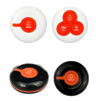 Système d'appel sans fil pour serveurs de restaurant, système de pagination par bouton, bouton d'appel étanche CTT25