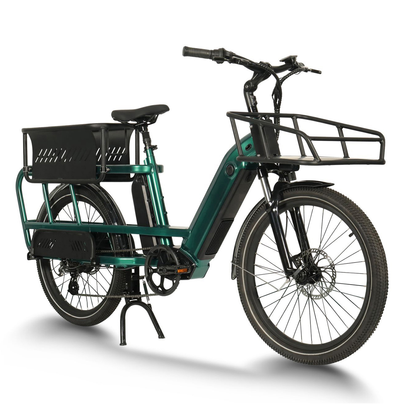 Оптовая продажа, Электрический Грузовой Велосипед Greenpedel, более длинный багажник для большего количества функций, велосипед 500 ватт