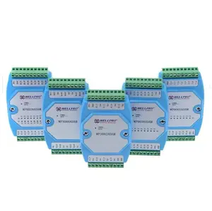 6AI 4DI 4DO 0-20MA 4-20MA input Digital input and output module RS485 MODBUS RTU communication WP9038ADAM WELLPRO