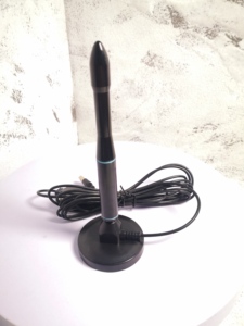 <span class=keywords><strong>Antenne</strong></span> <span class=keywords><strong>TV</strong></span> numérique terrestre HD DVB-T2/DTMB transfrontalière à gain élevé pour intérieur, fixation magnétique, amplificateur 5m UHF VHF - Product Image 5
